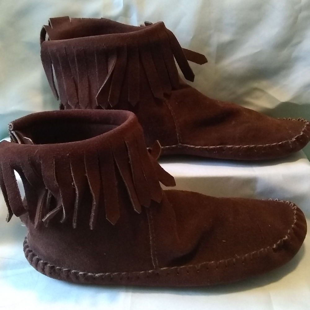 Moccasins shoes in good use condition